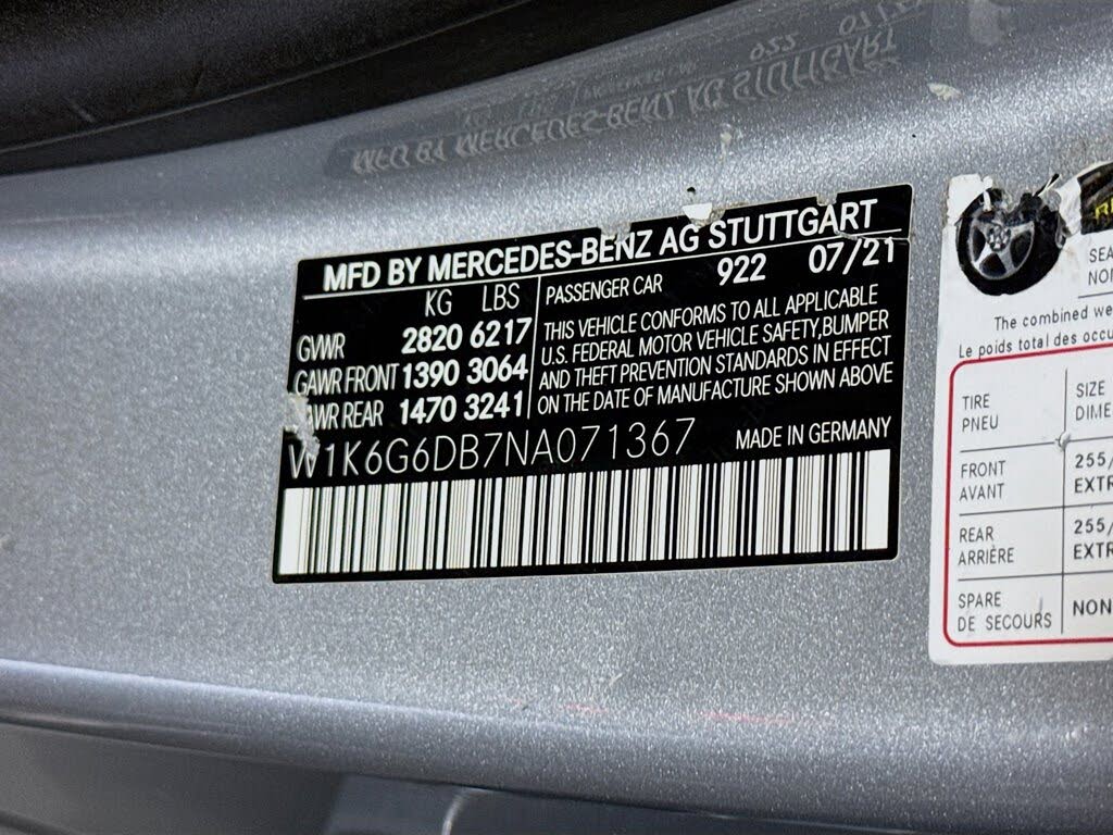 2022 Mercedes-Benz S-Class S 500 4MATIC AWD