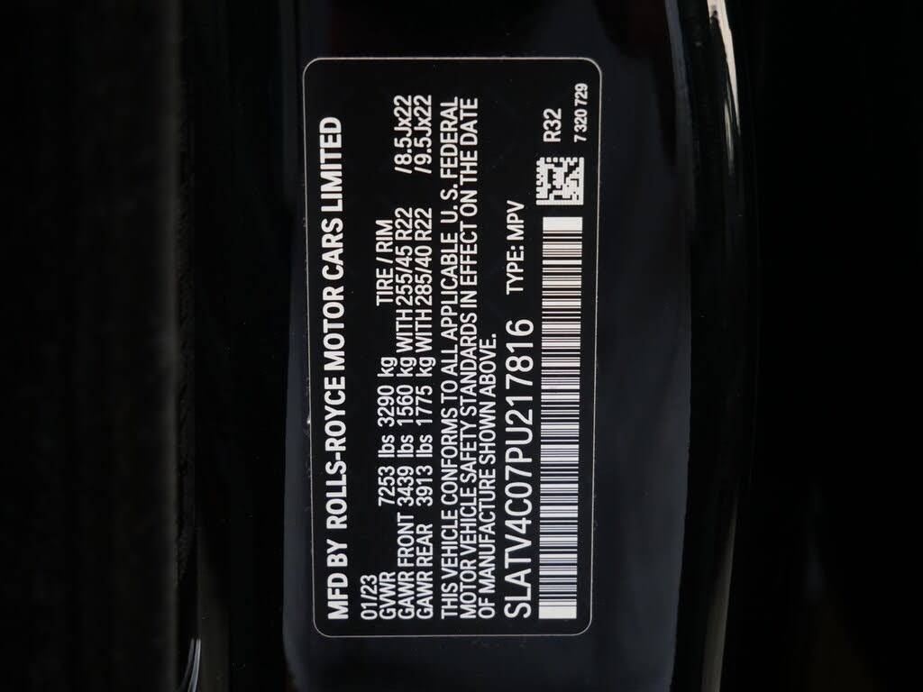 2023 Rolls-Royce Cullinan AWD