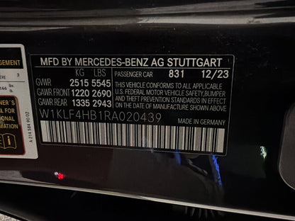 2024 Mercedes-Benz E-Class E 350 4MATIC