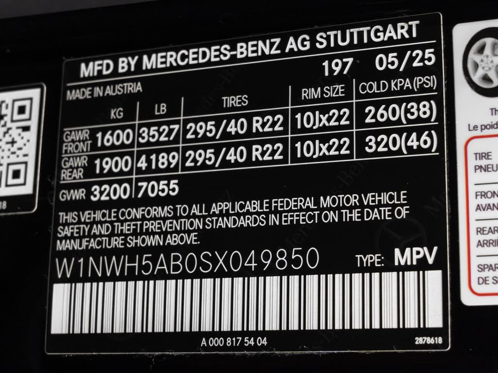 2025 Mercedes-Benz G-Class AMG G 63 4MATIC